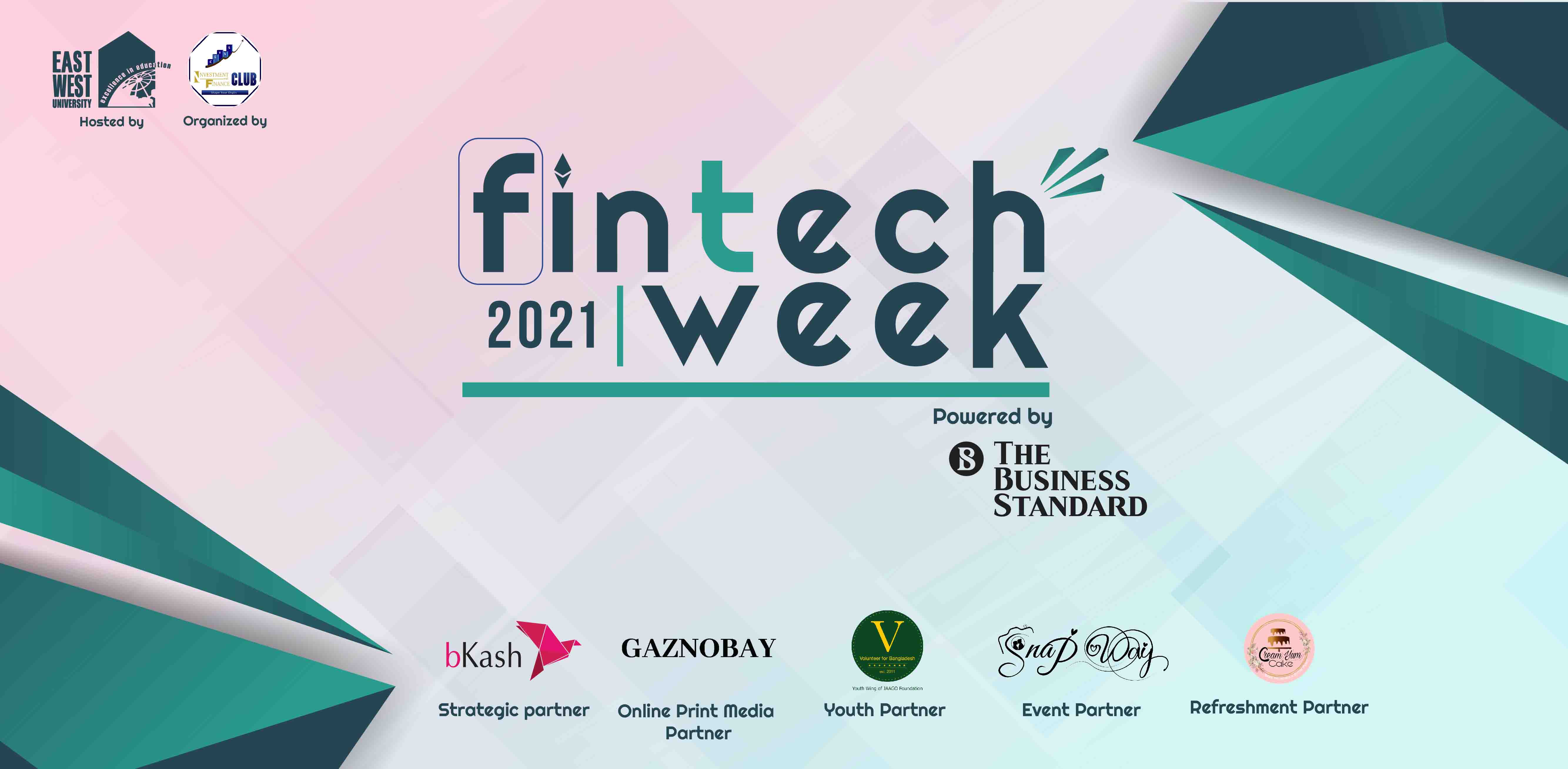 The FinTech Week 2021- A Series of Learning Festival for Finance and  Technology Enthusiasts