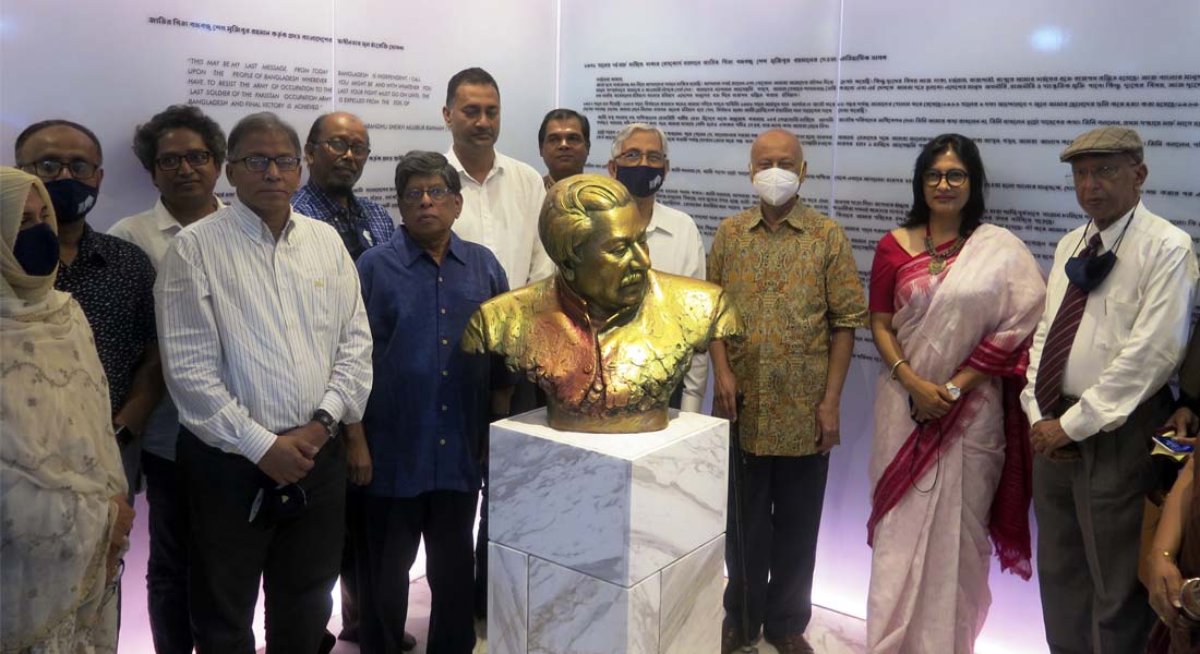 EWU Inaugurates 'Hridoye Bangabandhu' Corner at Its Library