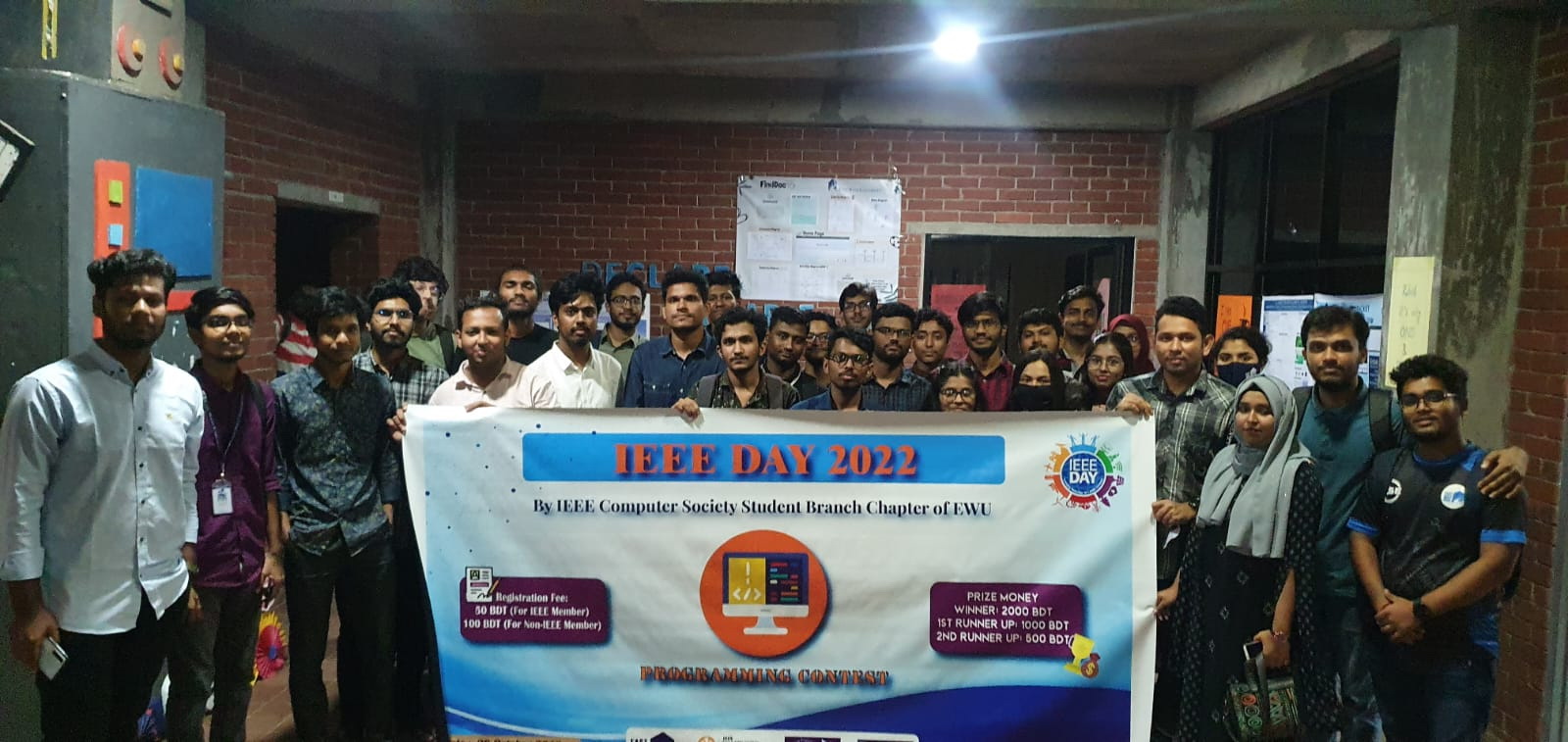 IEEE DAY 2022 organized by IEEE East West University Student Branch