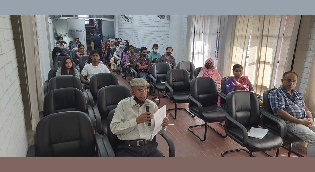 EWU-CRT Organized a Research Seminar