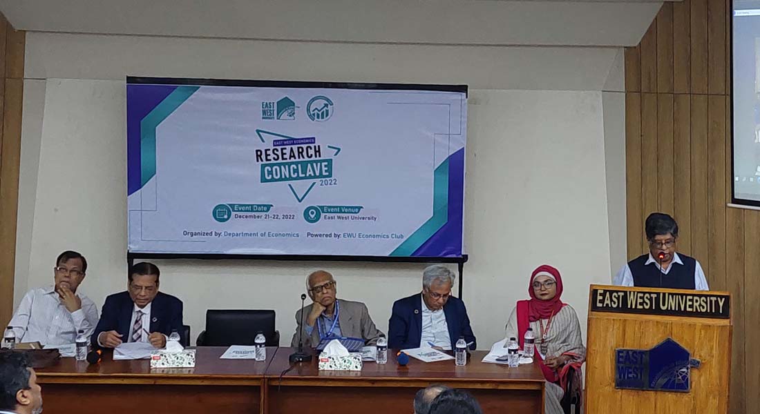EAST WEST UNIVERSITY ORGANIZES RESEARCH CONCLAVE 2022