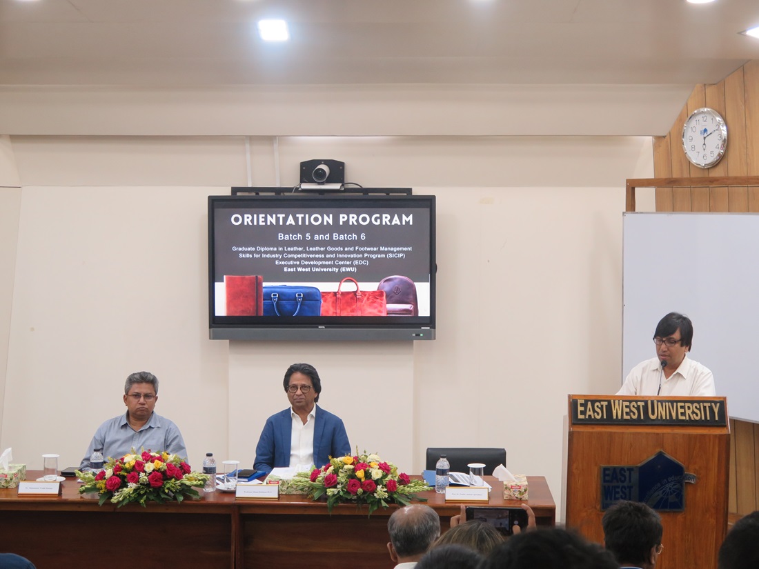 EWU Holds Orientation for Graduate Diploma in Leather, Leather Goods, and Footwear Management