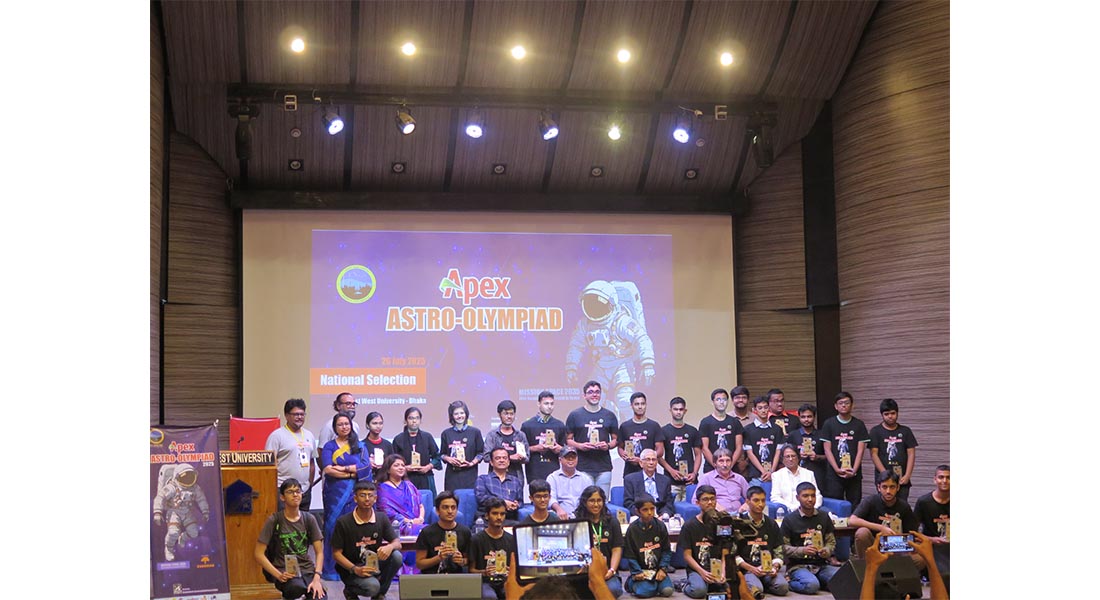 National Final of the Astro-Olympiad Selection Held at East West University