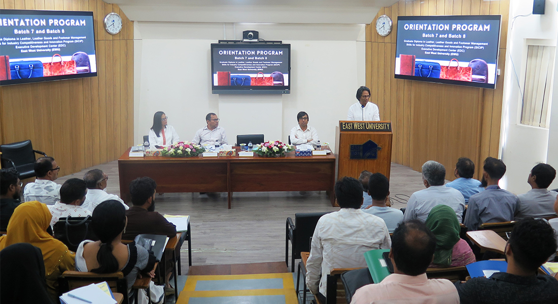 East West University Holds Orientation for Leather Goods and Footwear Management Program