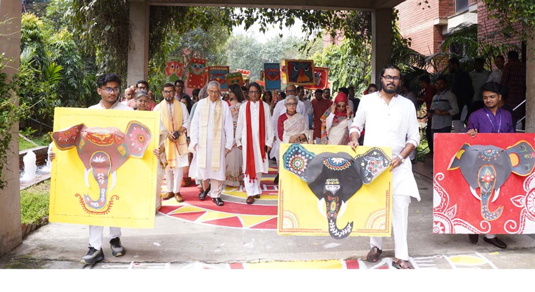 East West University Celebrates Pahela Baishakh 1433 with Grand Festivities