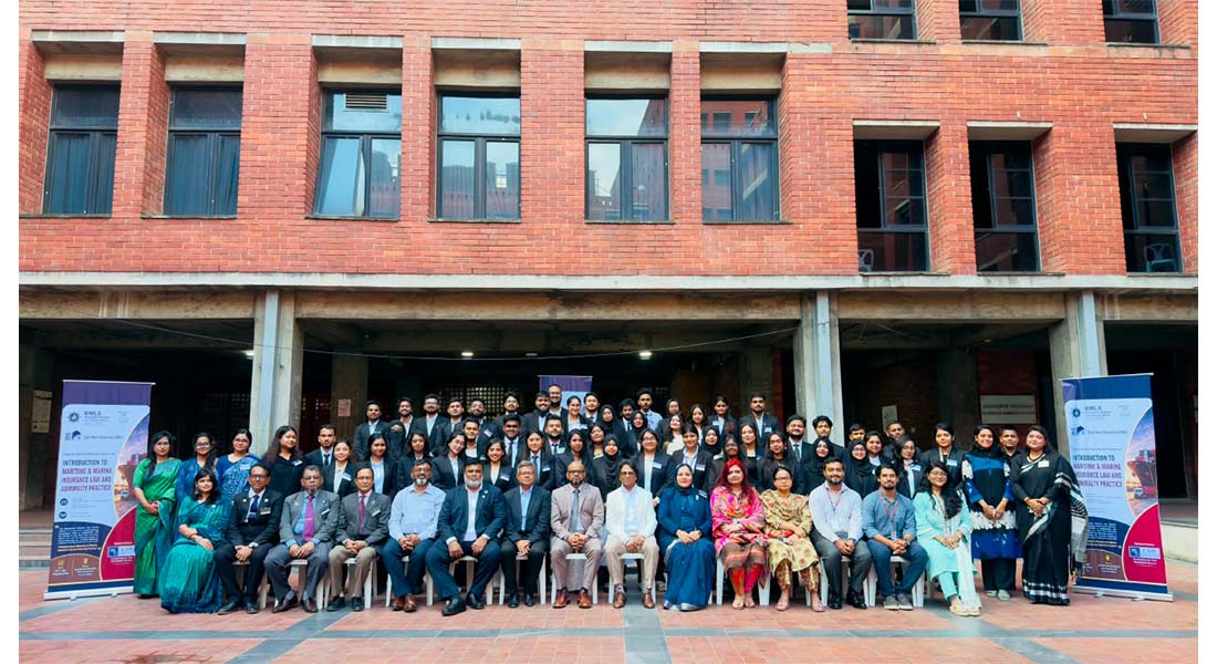 EWU Department of Law Organizes Two-Day Short Certificate Course on Maritime & Marine Insurance Law...