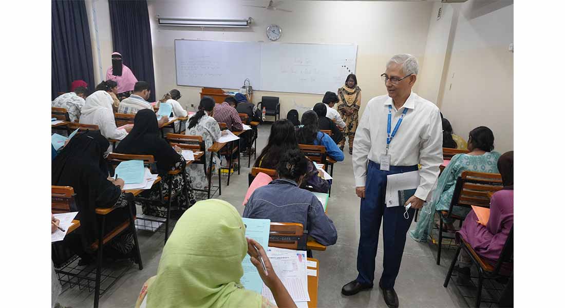 East West University Successfully Conducts Admission Test for Fall 2026